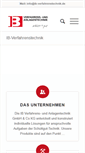 Mobile Screenshot of ib-verfahrenstechnik.de