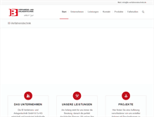 Tablet Screenshot of ib-verfahrenstechnik.de